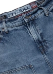 Spodnie jeans męskie Pitbull Carpenter niebieskie
