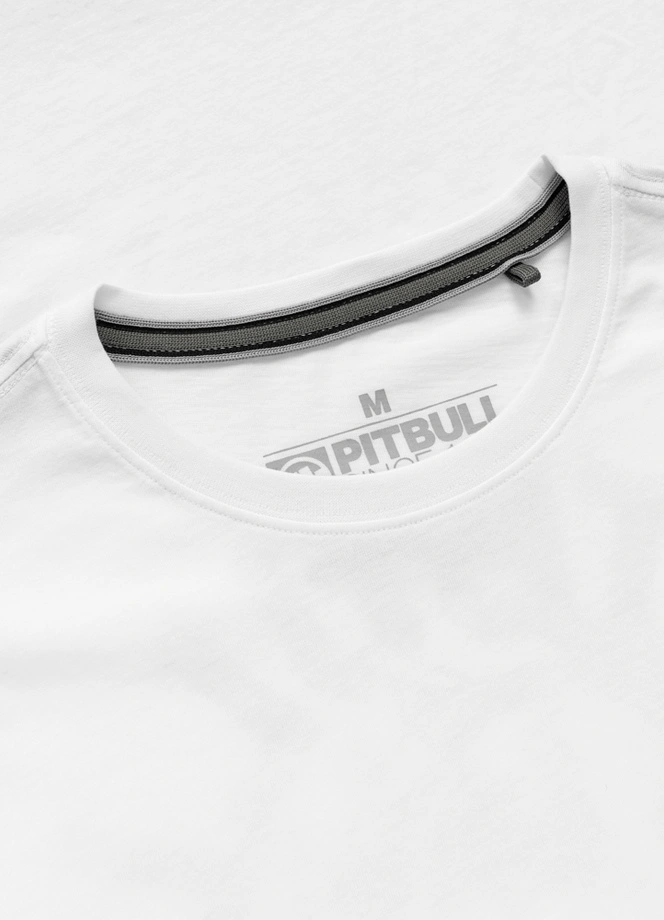 Koszulka męska T-Shirt Pit Bull Pitbull Dog SD biała