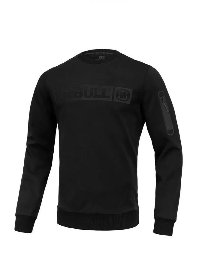 Bluza męska Pitbull Beyer Pit Bull crewneck czarna