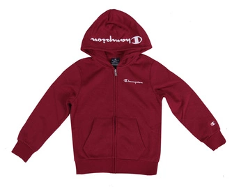Bluza dziecięca rozpinana zip Champion Junior hooded burgundy