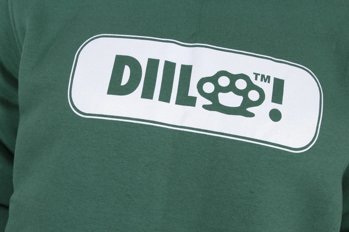 Bluza DIIL Frame crewneck green