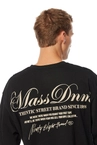 Koszulka męska t-shirt Mass Dnm Authentic czarna