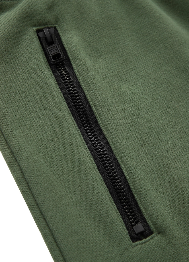 Spodnie dresowe Pitbull Pit Bull West Coast Hatton zielone