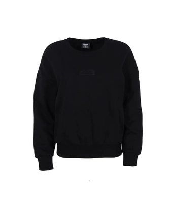 Bluza damska klasyczna Prosto Klasyk Dina crewneck czarna