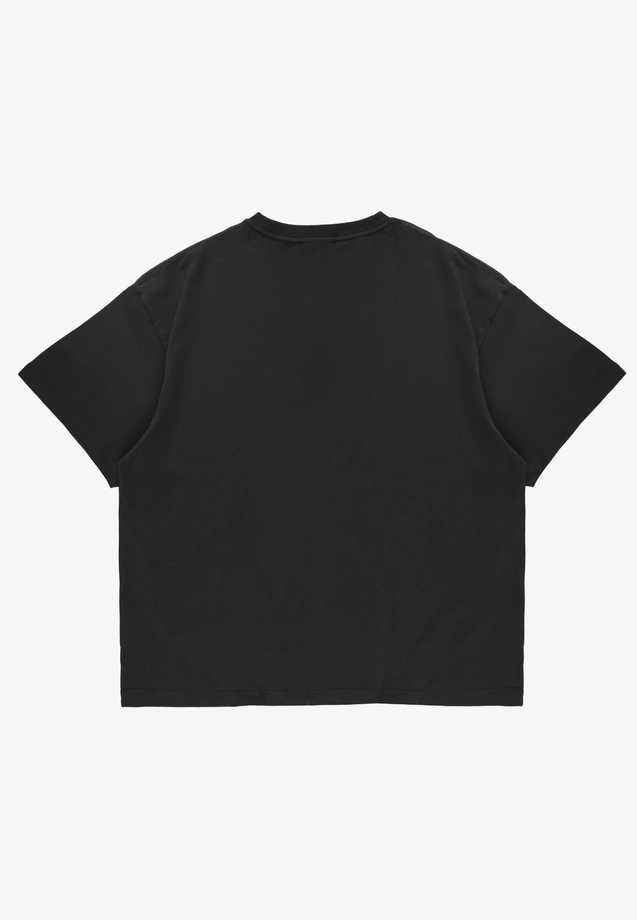 Koszulka męska t-shirt Prosto Damage Target czarna