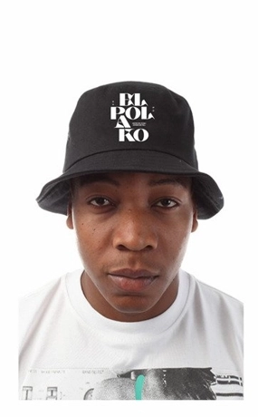 Kapelusz El Polako Bucket Hat Letters black
