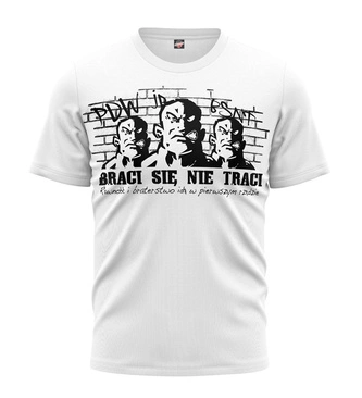 Koszulka męska T-shirt Public Enemy BSNT Równość i Braterstwo biały