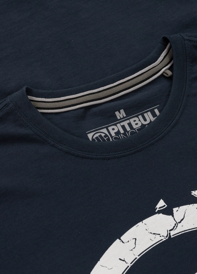 Koszulka męska T-Shirt Pit Bull Pitbull Scratch 25 granatowa