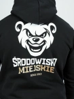 Bluza męska z kapturem Środowisko Miejskie ŚM Mordka czarna