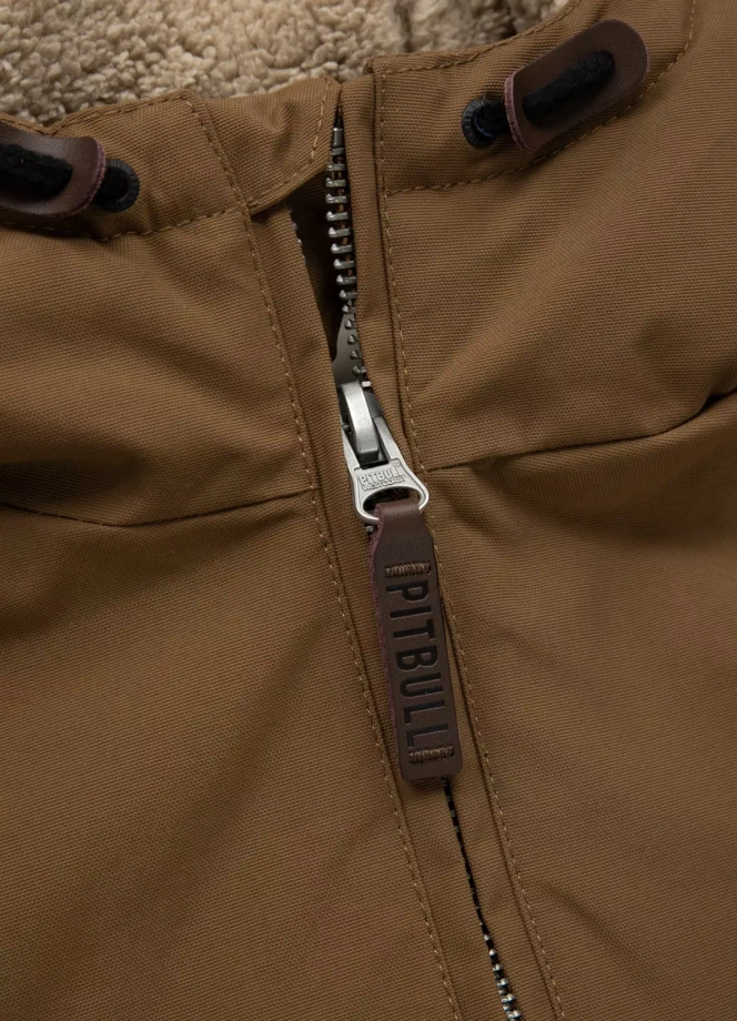 Kurtka zimowa męska Pit Bull Elkwood 3 Jacket brązowa