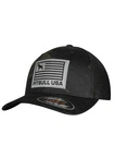 Czapka z daszkiem Full Cap Mesh Pit Bull Pitbull USA czarna
