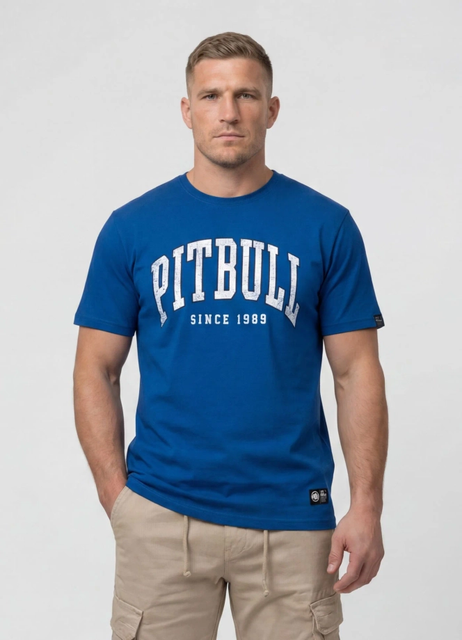 Koszulka męska T-Shirt Pitbull West Coast Norton niebieski