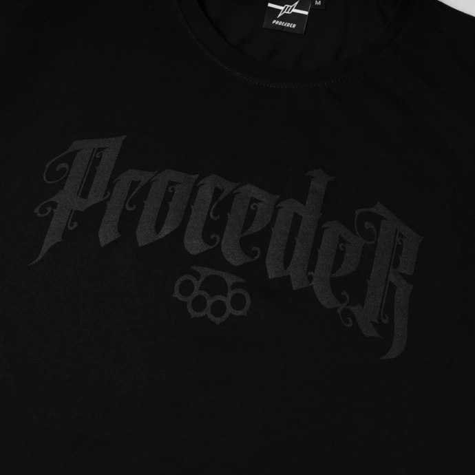Koszulka męska T-shirt oversize Chada Proceder 1312 czarna