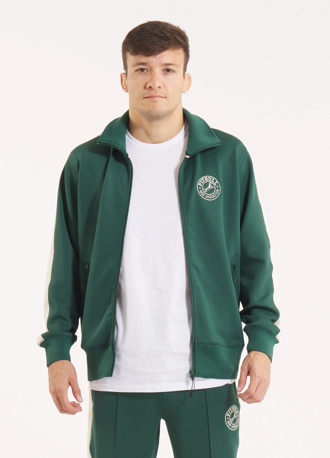 Bluza męska rozpinana Pitbull Pit Bull San Diego CA zielona