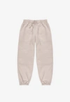 Spodnie męskie Jogger Jeans Baggy Prosto Slate beżowe