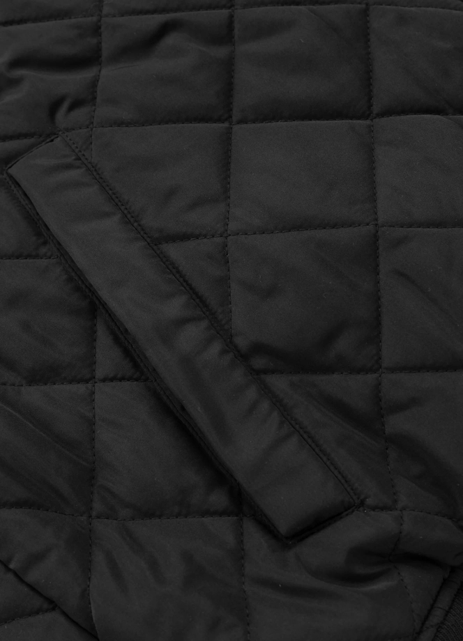 Kurtka męska przejściowa bejsbolówka Pit Bull Jupiter czarna