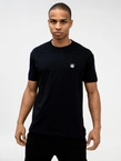 Koszulka t-shirt męski Jigga Wear Mini Crown czarna