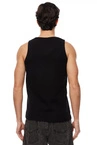 Koszulka męska Tank Top Mass Dnm Signature Patch czarna
