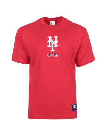 Koszulka męska T-shirt Champion New York Yankees czerwona