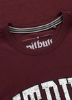 Koszulka męska T-Shirt Pitbull West Coast Norton bordowy