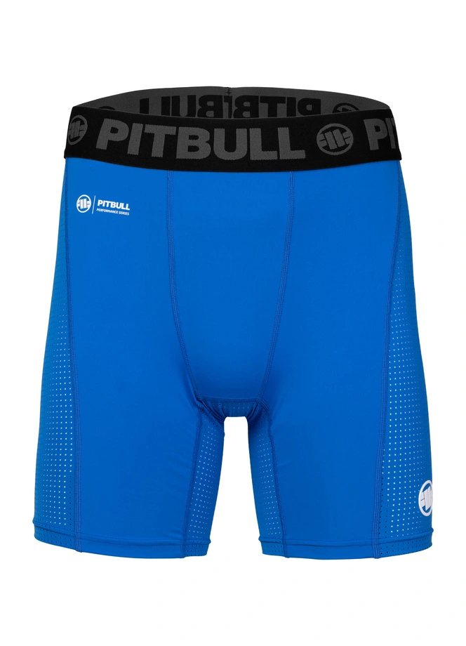 Spodenki sportowe legginsy Pit Bull Performance Pro+ Runway niebieskie