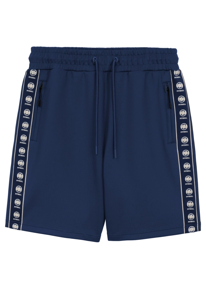 Komplet dresowy krótki Pitbull Pit Bull Powers niebieski