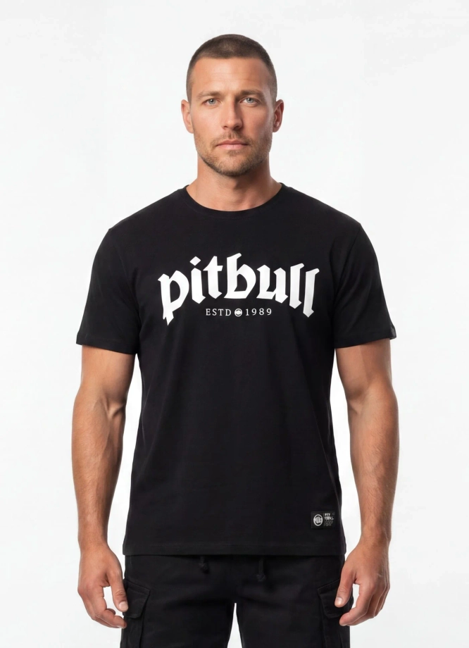 Koszulka męska T-Shirt Pitbull West Coast O'side czarny