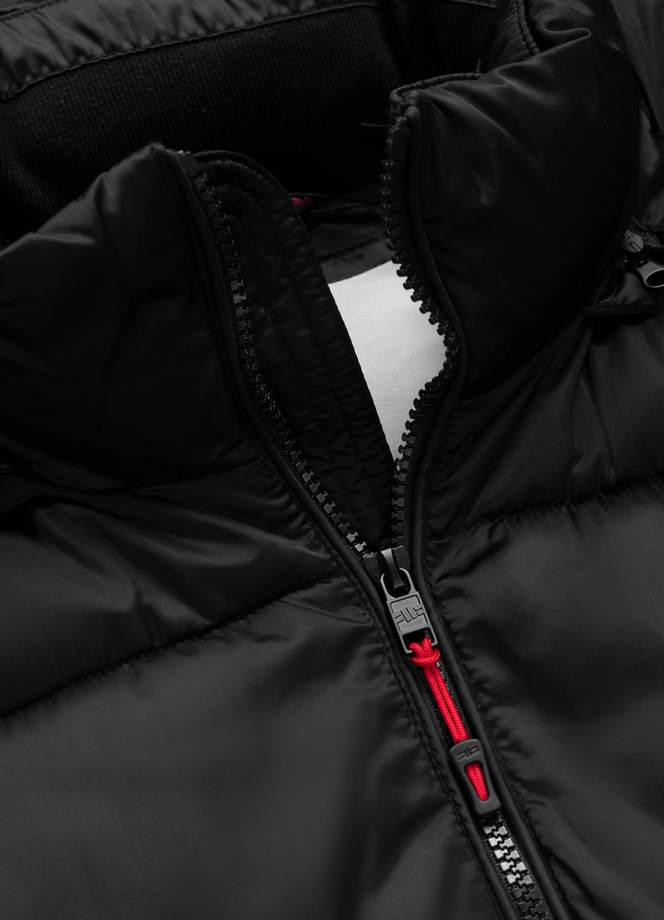 Bezrękawnik męski Kamizelka z kapturem Pit Bull Walpen 25 czarny