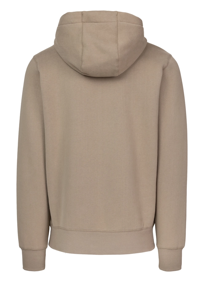 Bluza męska z kapturem Pit Bull Small Logo 25 beżowa