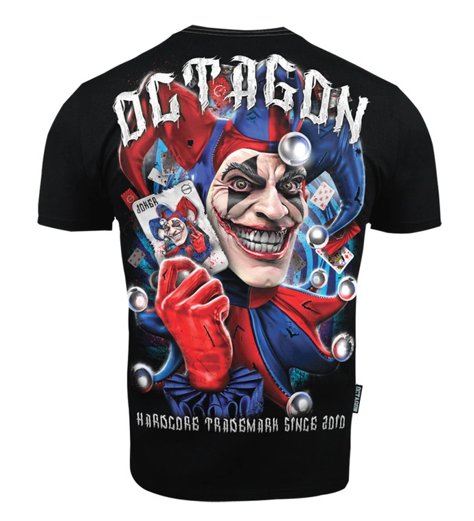 Koszulka męska T-shirt Octagon Joker czarna