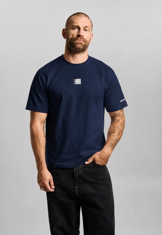 Koszulka męska t-shirt Prosto Mono ST granatowa