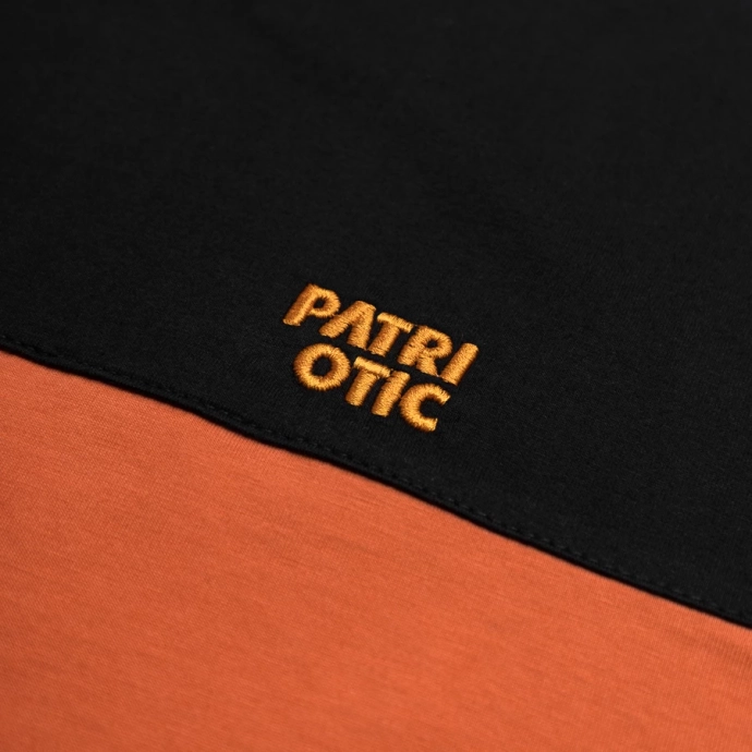 Koszulka męska T-shirt Patriotic CLS Street pomarańczowo/czarny