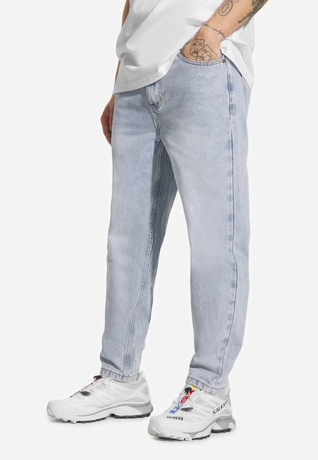 Spodnie męskie Jeans Tapered Prosto Serif niebieskie
