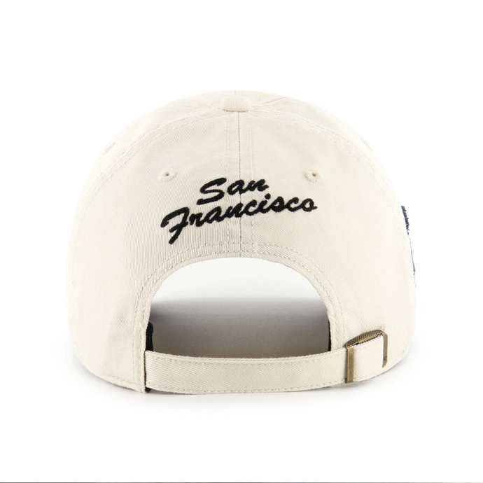 Czapka z daszkiem 47 Brand San Francisco Giants Sandstorm Clean Up kremowo/czarna