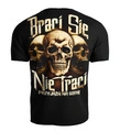Koszulka męska T-shirt Public Enemy BSNT Przyjaźń na wieki czarny