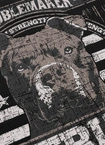Bluza męska bez kaptura Pitbull Pit Bull Troublemaker czarna