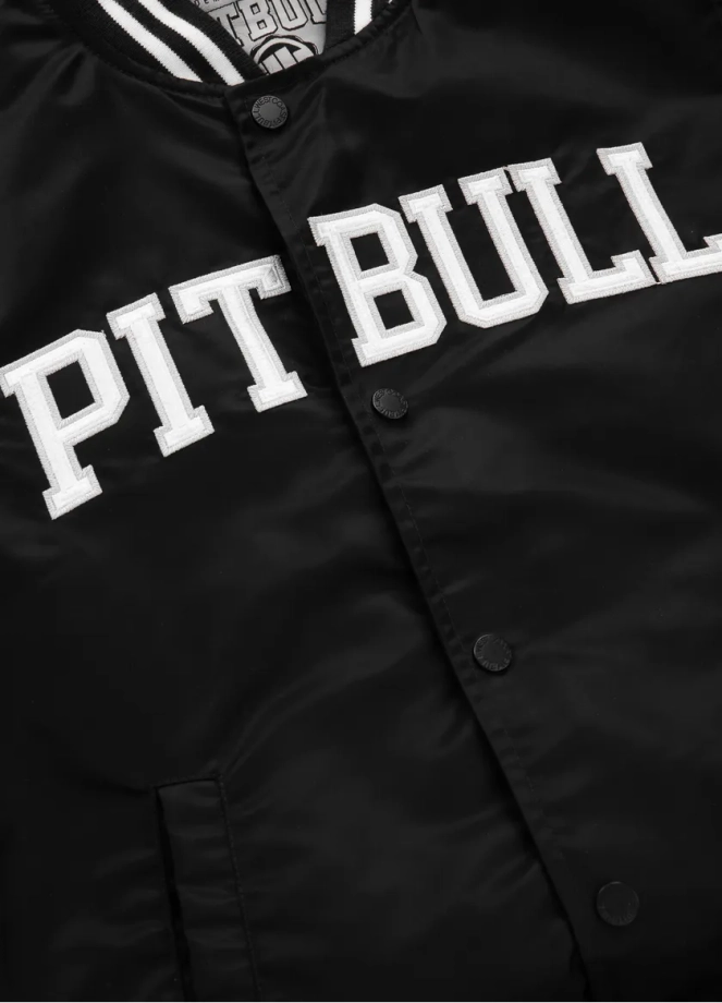 Kurtka damska wiosenna Pit Bull Tequila 3 baseball jacket 25 czarna