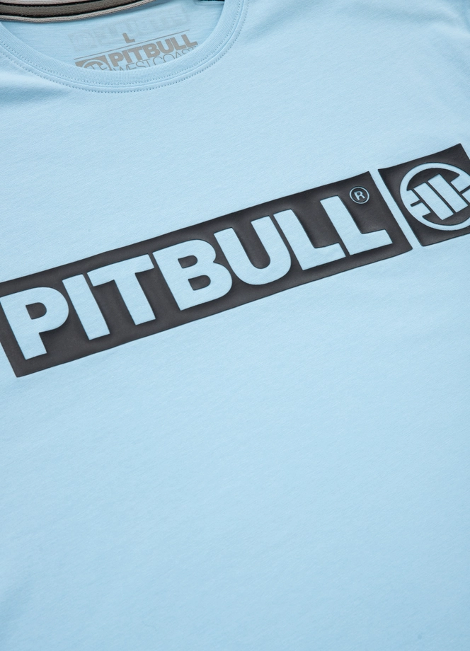 Koszulka męska T-Shirt Pitbull Hilltop jasno niebieska