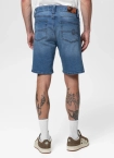 Spodenki szorty jeans męskie Pitbull Classic Wash Hornblend niebieskie