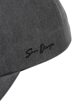 Czapka z daszkiem Snapback Pit Bull Pitbull San Diego grafitowa