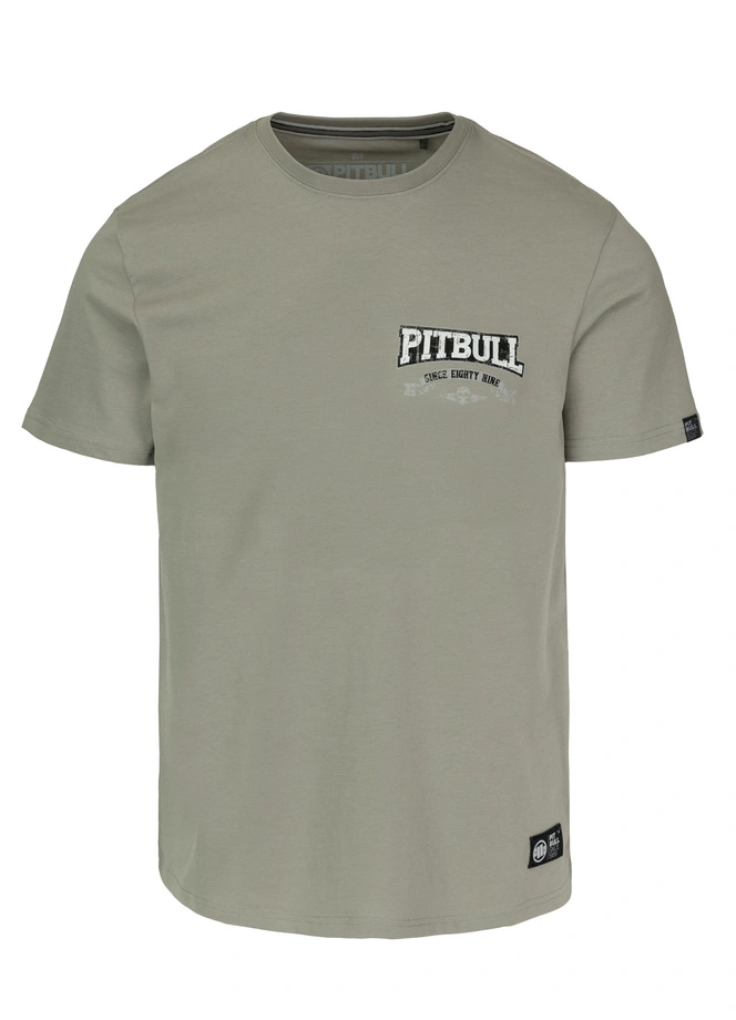 Koszulka męska T-Shirt Pit Bull Pitbull Troublemaker dusty salvia
