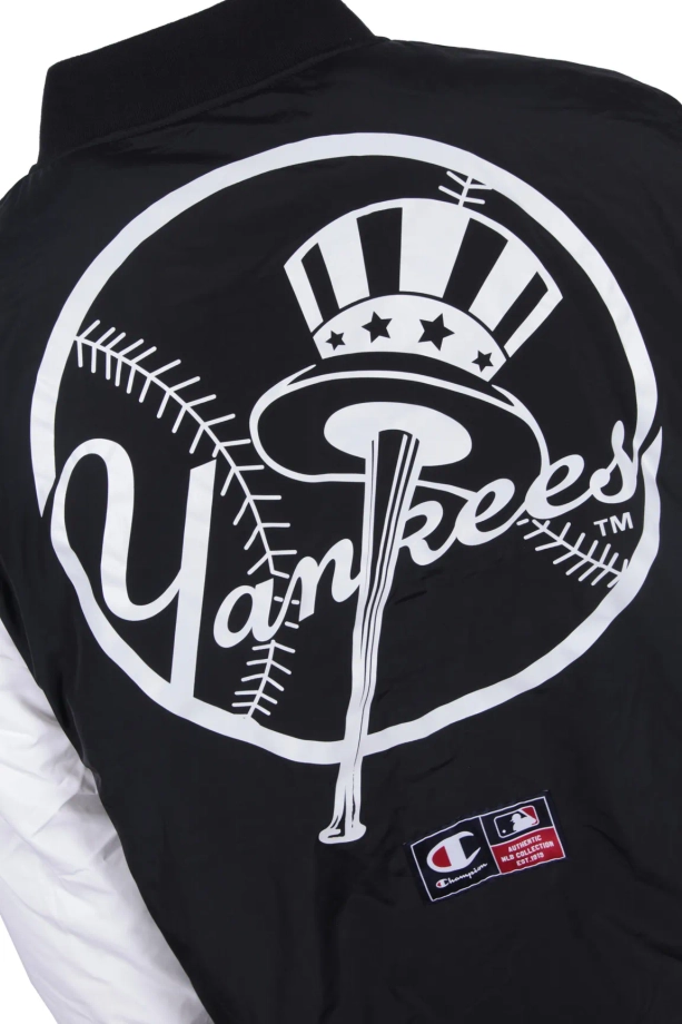 Kurtka przejściowa wiosenna Champion Bomber Jacket New York Yankees czarna