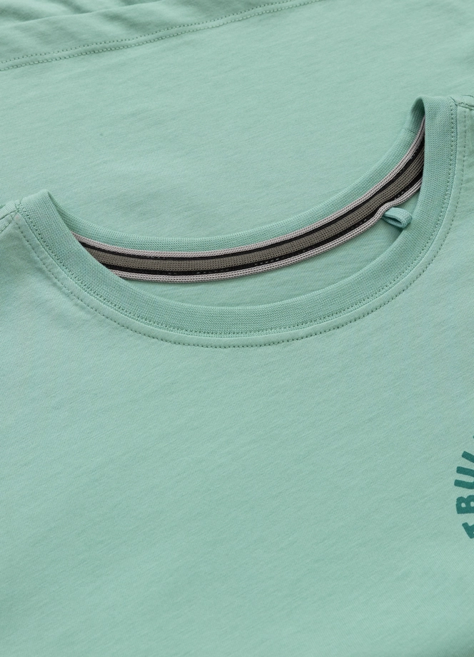 Koszulka damska T-shirt oversize Pit Bull Planet Surf miętowa