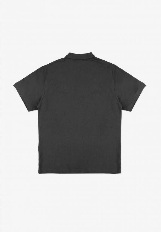 Koszulka męska Polo Prosto Lior grafitowa