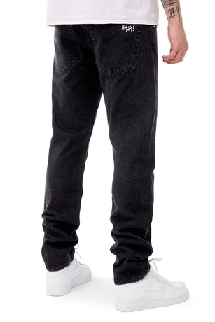 Spodnie męskie Jeans Mass Denim Signature 2.0 sprane czarne