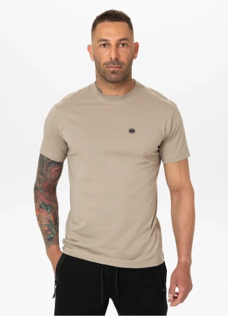 Koszulka męska T-Shirt Pit Bull Pitbull Scott brązowa