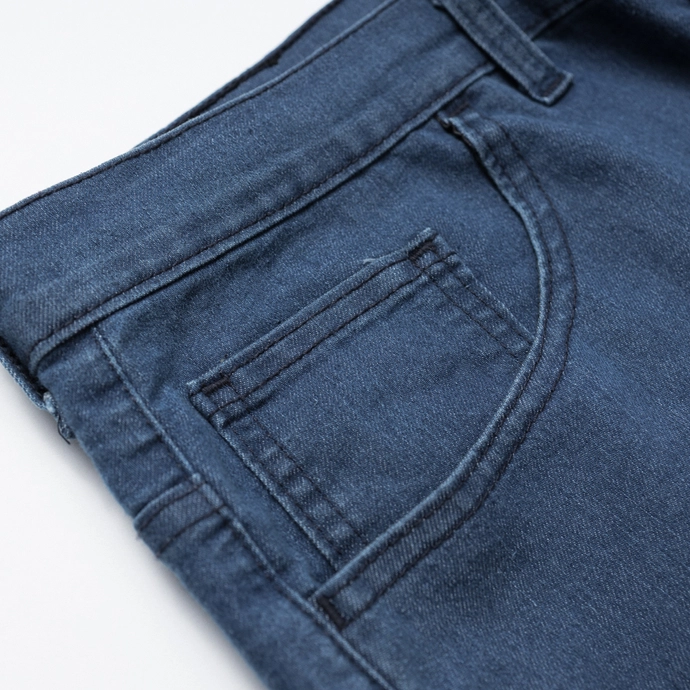 Spodenki męskie jeansowe Patriotic Laur App niebieskie