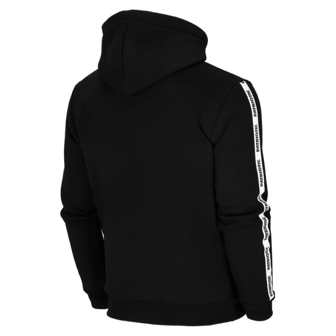 Bluza męska z kapturem Patriotic Cls App Tape czarna