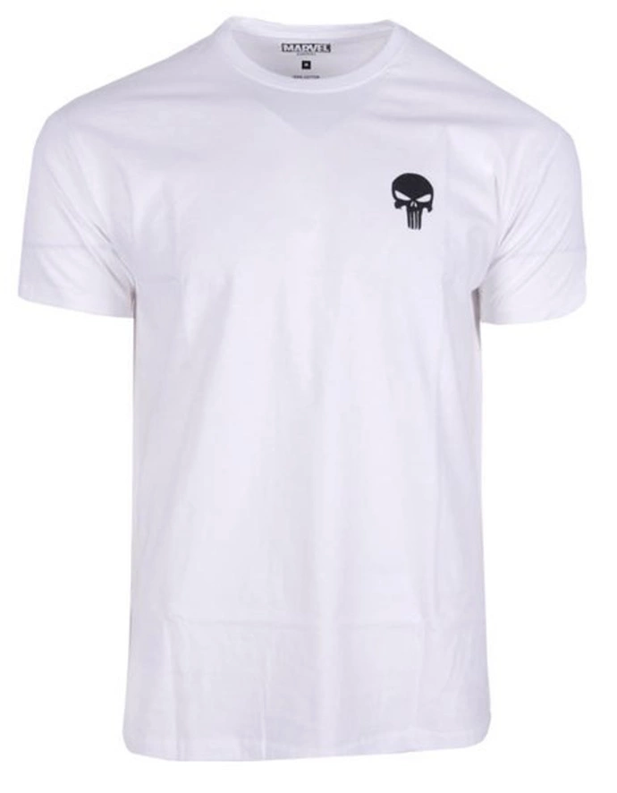 Koszulka T-shirt MARVEL Punisher small logo white