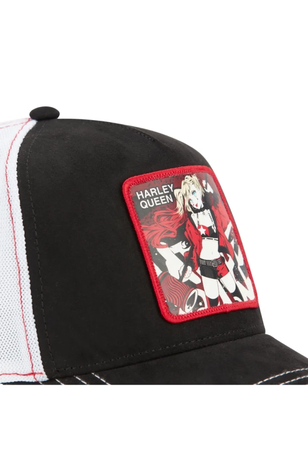 Czapka z daszkiem Capslab DC Comics Harley czarna
